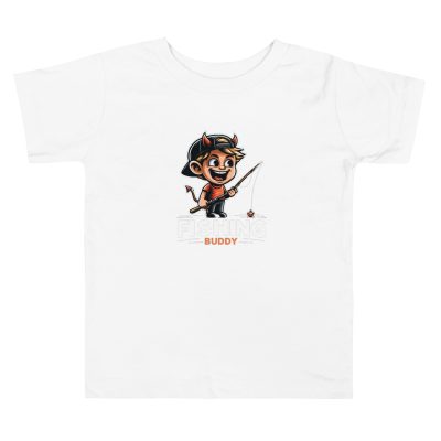 Fishing Buddy (Boy) - Toddler Short Sleeve Tee - Image 3